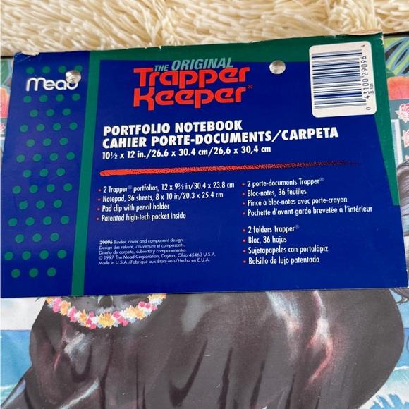 Vintage Mead Trapper Keeper with 2 original vintage folders - Picture 5 of 14